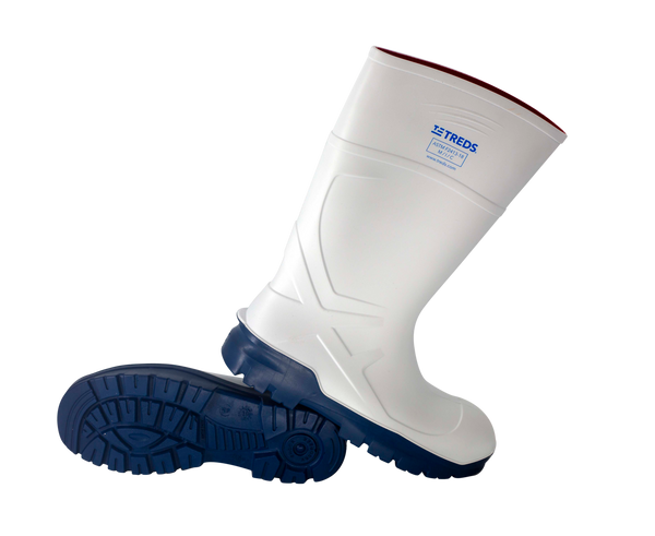 TREDS Steel-Toe Rubber Boot, Polyurethane